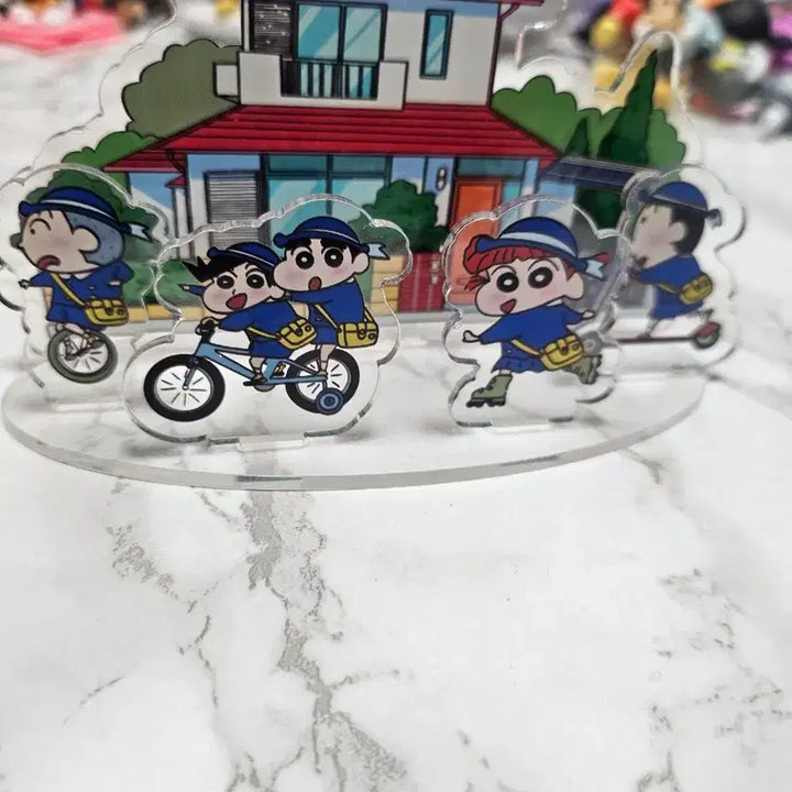[BUNJANG] Crayon Shin-chan Acrylic Stand Set / 짱구 아크릴 스탠드 세트 일괄 판매