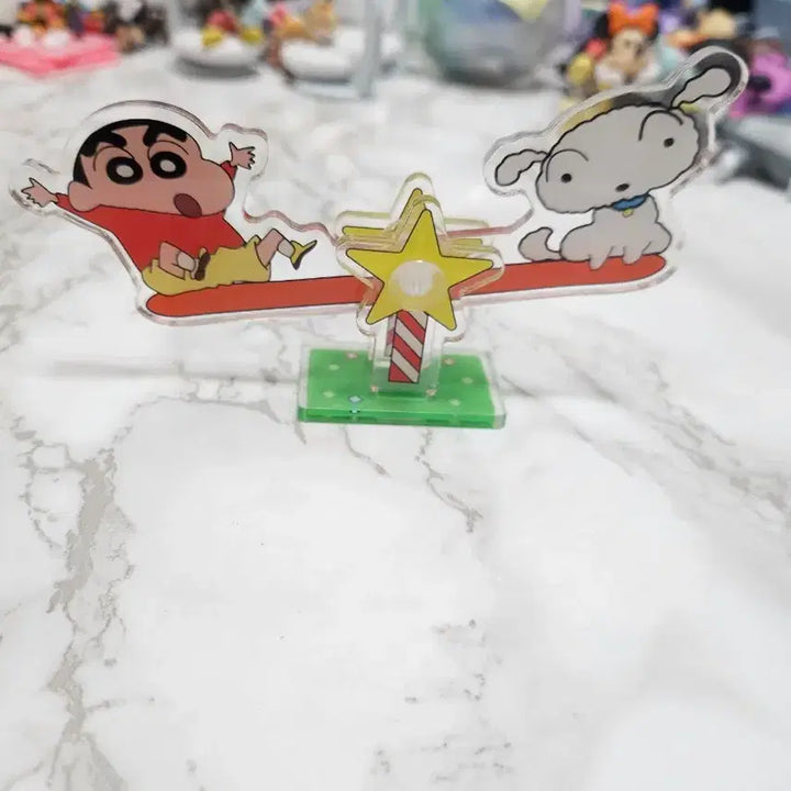 [BUNJANG] Crayon Shin-chan Acrylic Stand Set / 짱구 아크릴 스탠드 세트 일괄 판매
