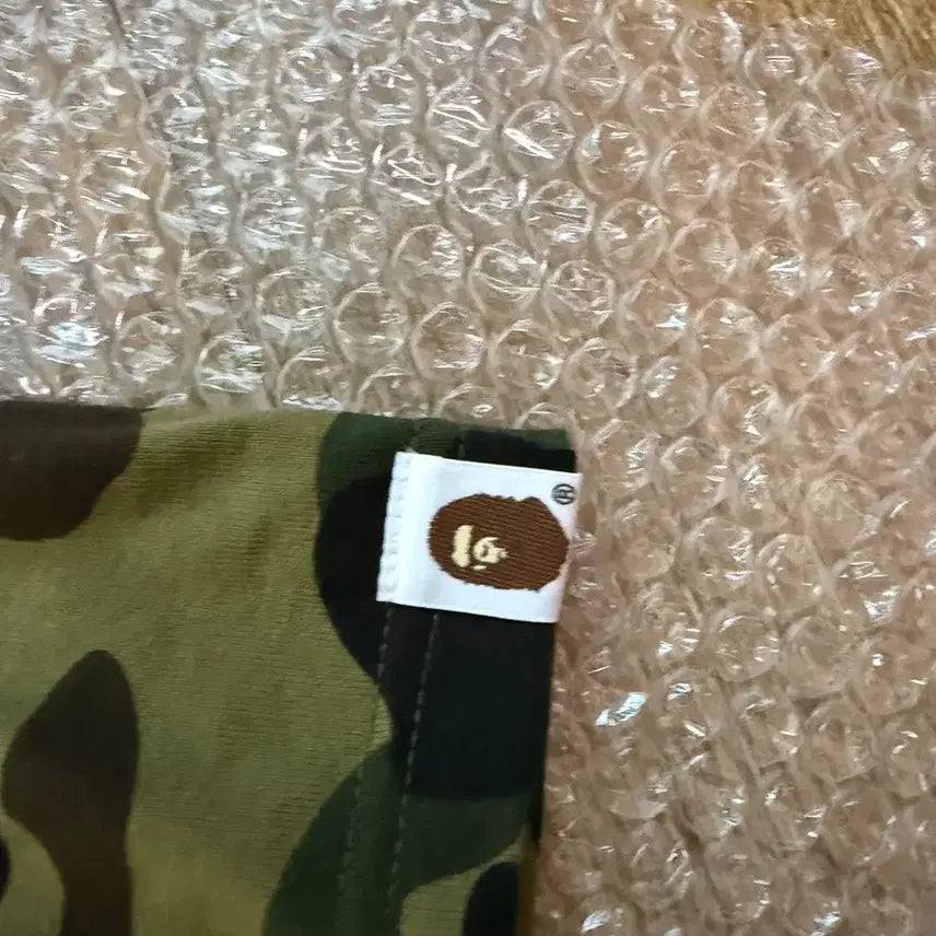 [SOLD OUT] 베이프 컬리지 1st 카모 그린 반팔티셔츠 2XL