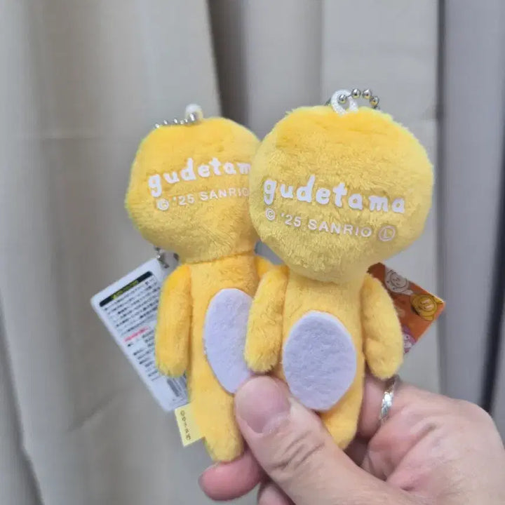 [BUNJANG] Yukio Gudetama Plush Keychain / 유키오 구데타마 인형키링
