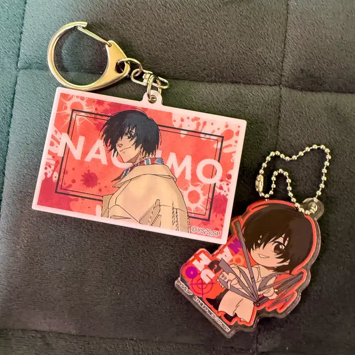 [BUNJANG] Nagumo Can Badge + Keyring Bundle Set / 나구모 캔뱃지+키링 일괄판매 (단순개봉전시O)
