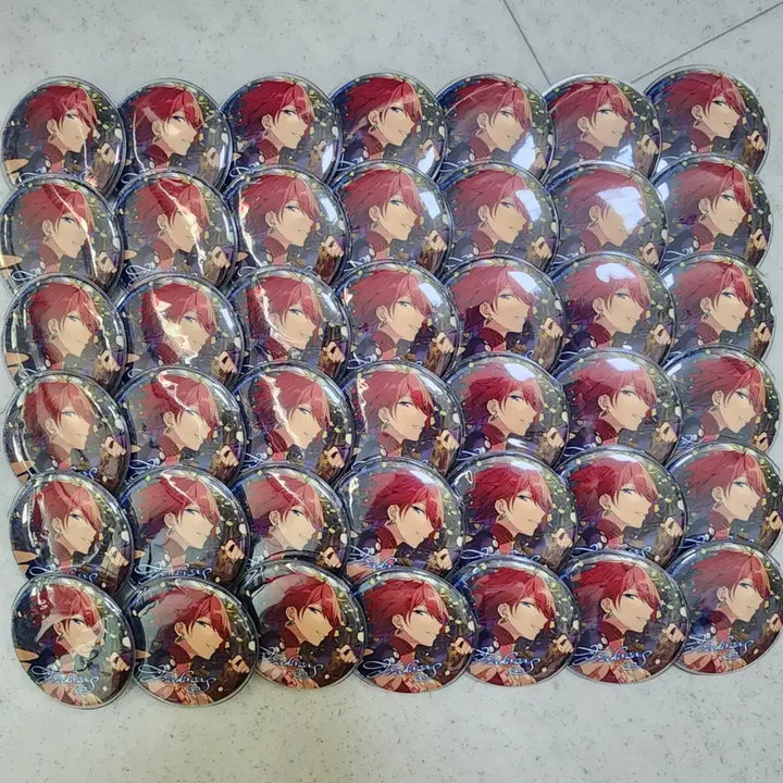 [BUNJANG] Ensemble Stars Suou Tsukasa Variety Ita Bag Set / 앙스타 스오우 츠카사 버라이어티 이타백 캔뱃지 (42개)