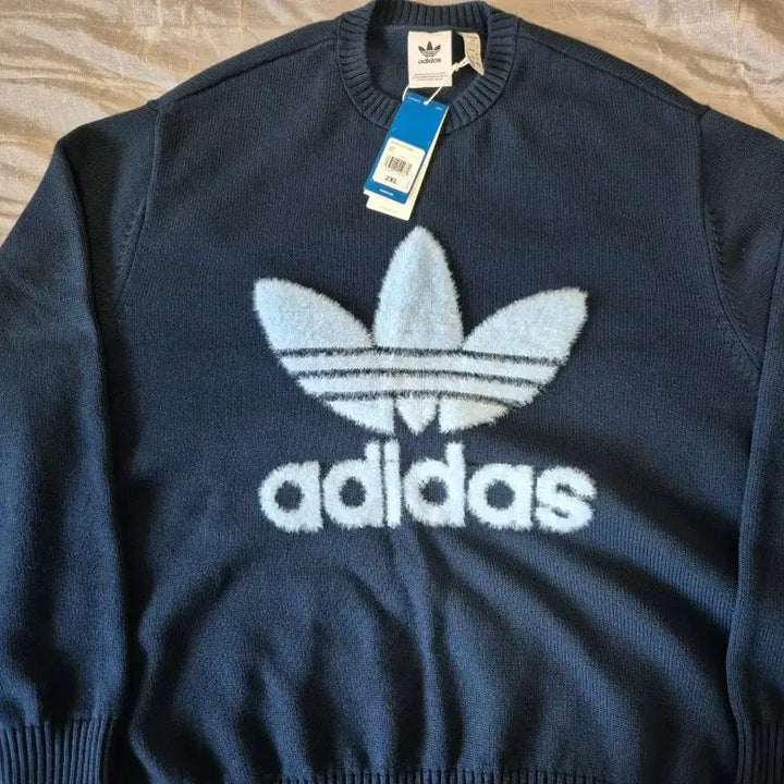 [BUNJANG] Adidas Trefoil Knit Sweater / 아디다스 (새상품) jc6349 니트