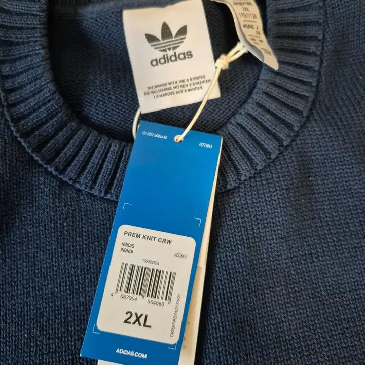 [BUNJANG] Adidas Trefoil Knit Sweater / 아디다스 (새상품) jc6349 니트