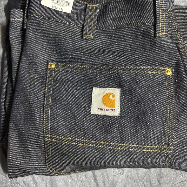 [BUNJANG] Carhartt WIP Brayson Double Knee Pants M / 칼하트 WIP 브래던턴 더블니 블루 팬츠 m