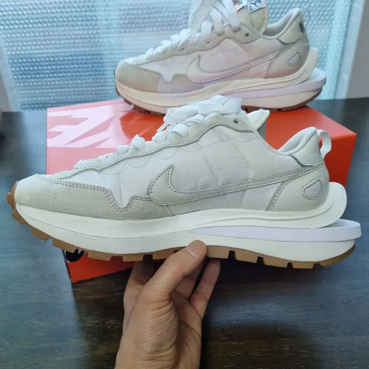 [BUNJANG] Nike x Sacai Vaporwaffle White / 나이키사카이 베이퍼와플 화이트 [260]