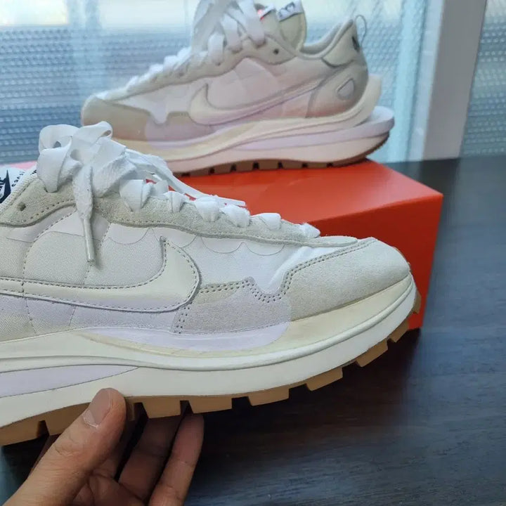 [BUNJANG] Nike x Sacai Vaporwaffle White / 나이키사카이 베이퍼와플 화이트 [260]