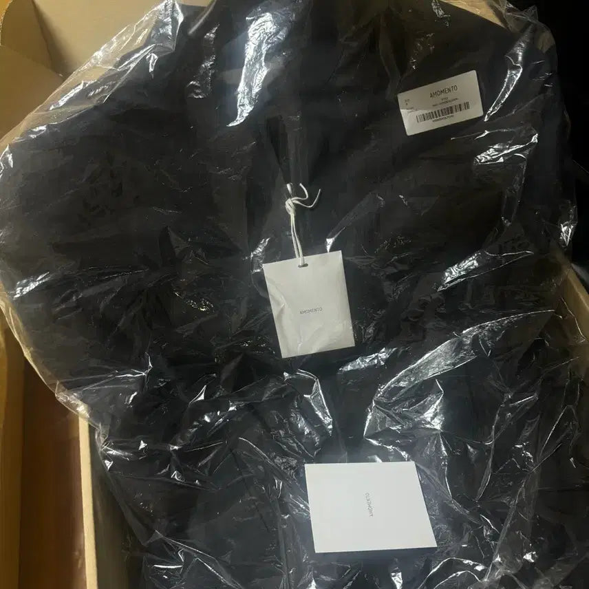 [BUNJANG] AMOMENTO Wool Oversized Blouson Charcoal / [M] 아모멘토 울 오버사이즈 블루종 차콜