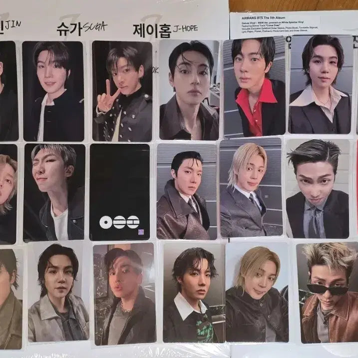 [BUNJANG] BTS Arirang Photocard Full Set / 방탄소년단 BTS 아리랑 포토카드 풀세트