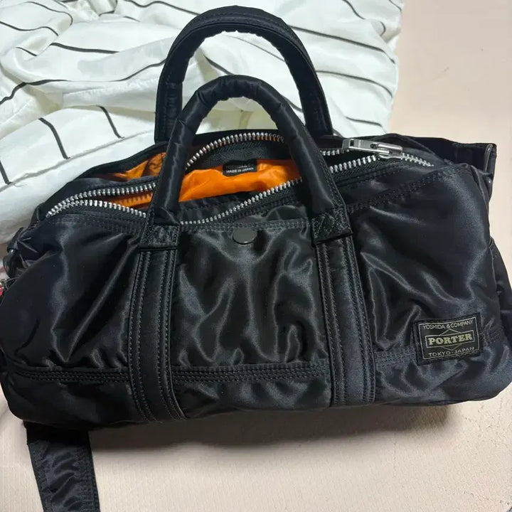 [BUNJANG] Yoshida Porter All New Tanker Roll Bag Black / 요시다 포터 올뉴탱커 롤백 블랙