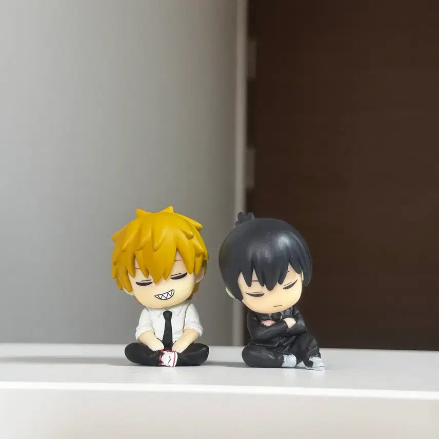 [BUNJANG] Chainsaw Man Denji Aki Shoulder Bump Gacha Figures Bundle Set / 일괄) 체인소맨 덴지 아키 어깨쿵 가챠 피규어