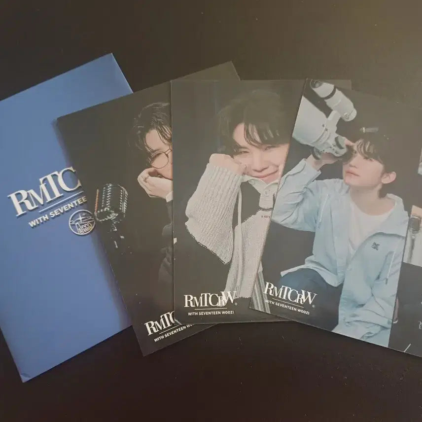 [BUNJANG] Seventeen Woozi Romantic Crown Postcard Bundle Set / 급처) 우지 로맨틱크라운 엽서 일괄 양도