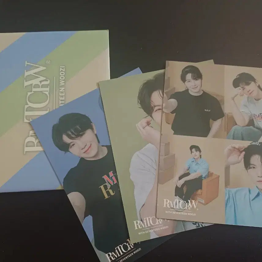 [BUNJANG] Seventeen Woozi Romantic Crown Postcard Bundle Set / 급처) 우지 로맨틱크라운 엽서 일괄 양도