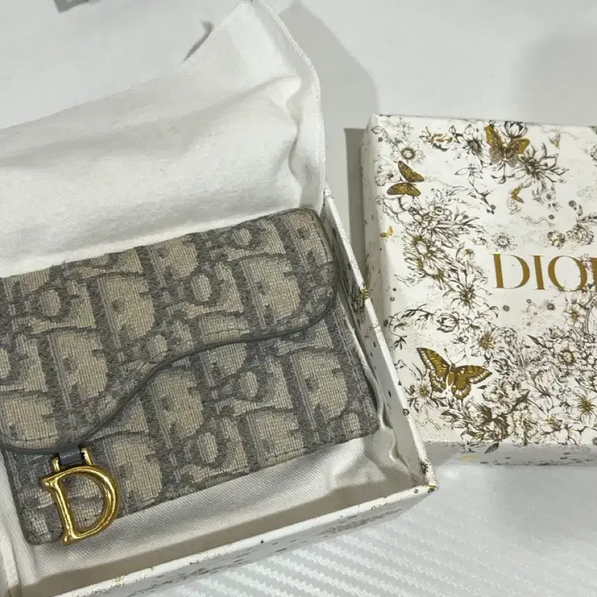 [BUNJANG] Dior Oblique Saddle Card Holder / 디올 오블리크 새들 카드지갑