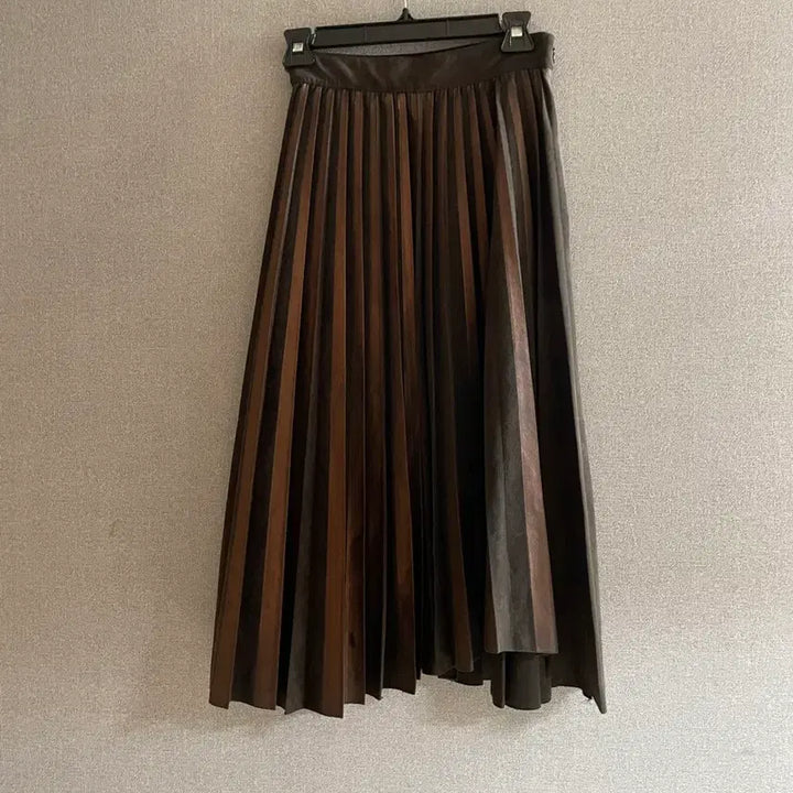 [BUNJANG] Time Long Pleated Skirt / 타임 정품 롱 플릿츠 스커트