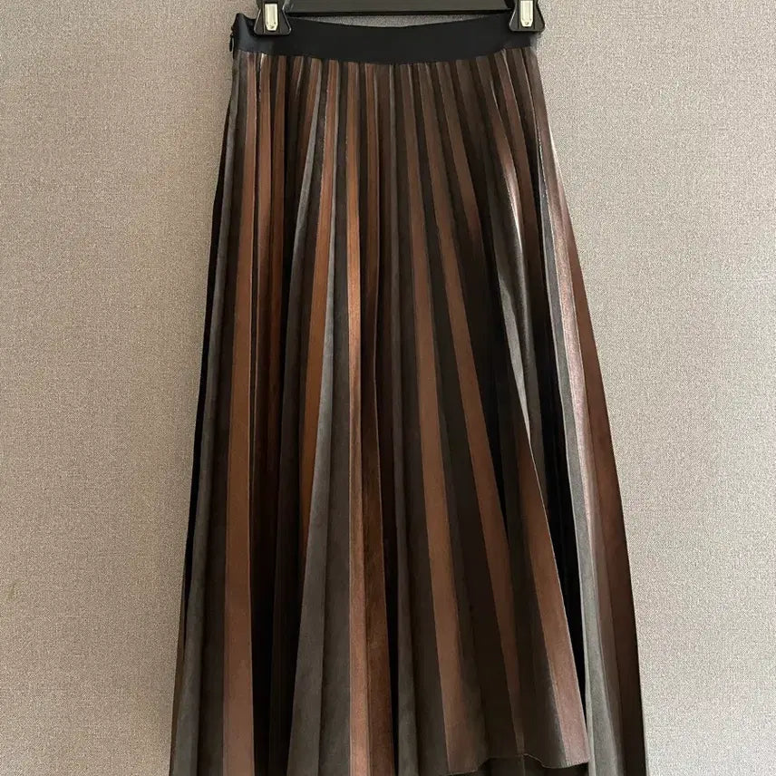 [BUNJANG] Time Long Pleated Skirt / 타임 정품 롱 플릿츠 스커트