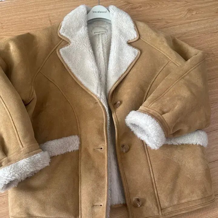 [BUNJANG] Smooth Mood Suede Mouton / 스무스 무드 무스탕