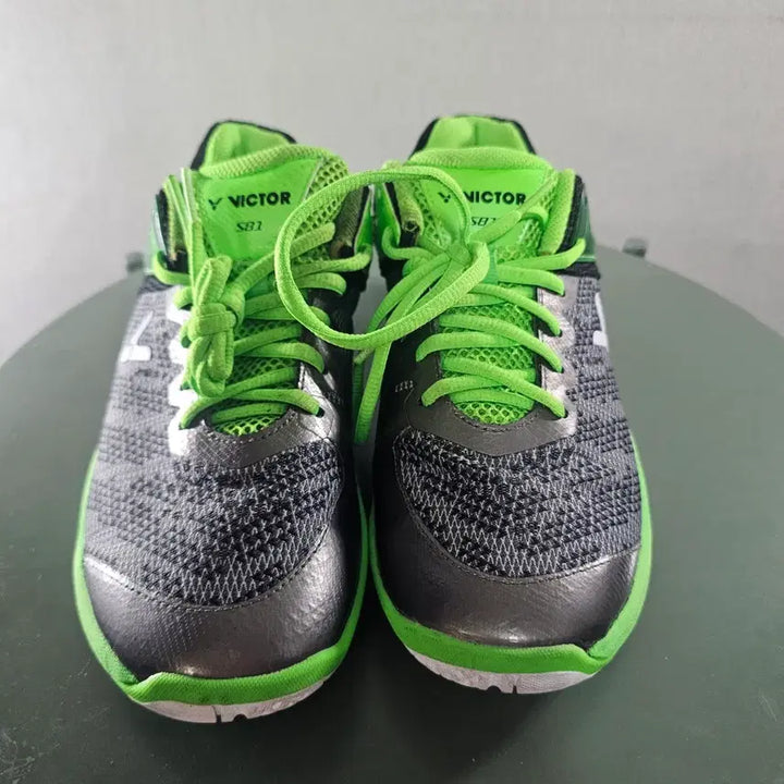 [BUNJANG] Victor Badminton Shoes Black/Green 270mm / 270mm빅터 배드민턴화 블랙/그린    -874
