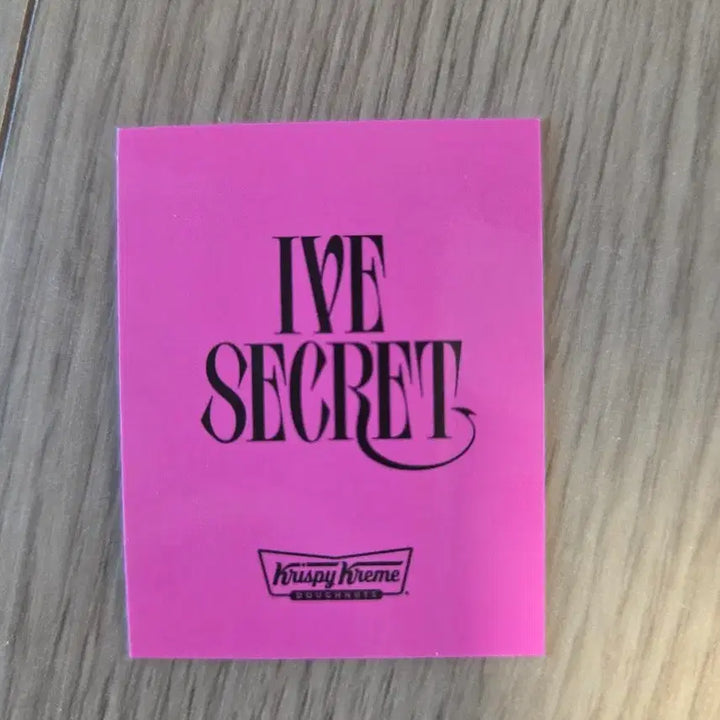 [BUNJANG] IVE Leeseo Krispy Kreme Donut Mini Photocard Set / 아이브 리즈 크리스피크림도넛 미니포카 세트