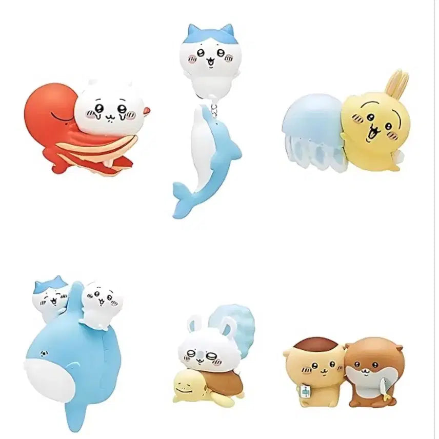[BUNJANG] Munjakgwi Chiikawa Aquarium Series Keyring / 미개봉) 먼작귀 치이카와 수족관 시리즈 키링