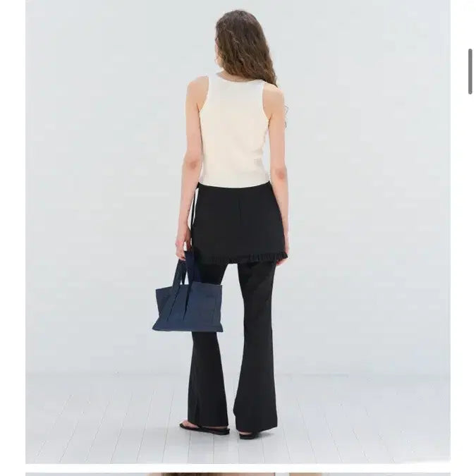 [BUNJANG] Poet Slliing Pants Skirt Set Black S / 포에토 slliing pants skirt set 블랙 S사이즈