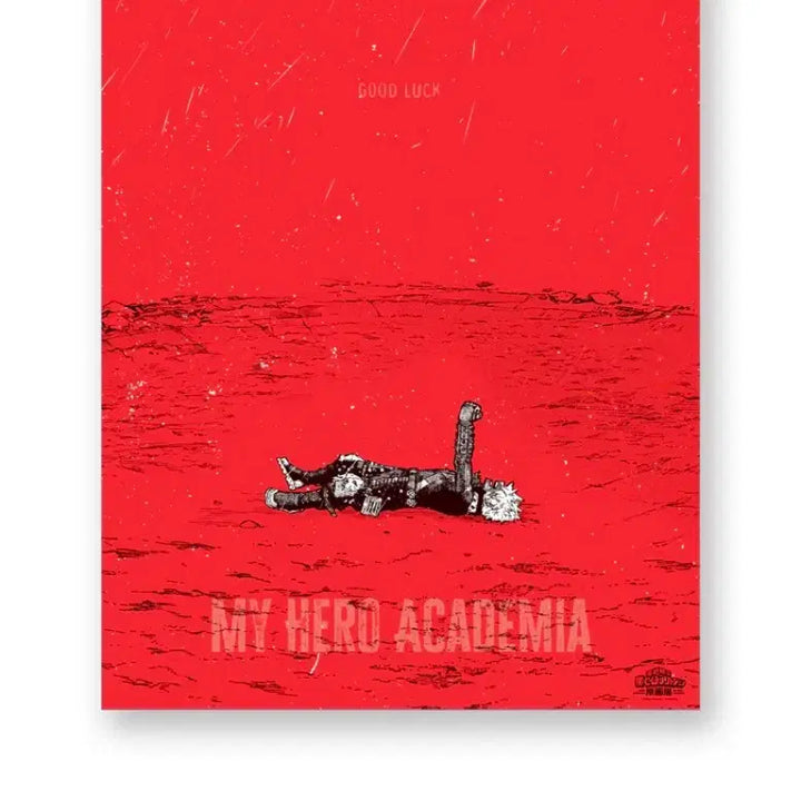 [BUNJANG] My Hero Academia Original Drawing Exhibition Poster Set / (현물) 나히아 히로아카 원화전 포스터