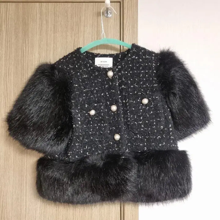 [BUNJANG] Postmonition Tweed Short Sleeve Jacket / 포스트모니션 트위드 반팔 자켓