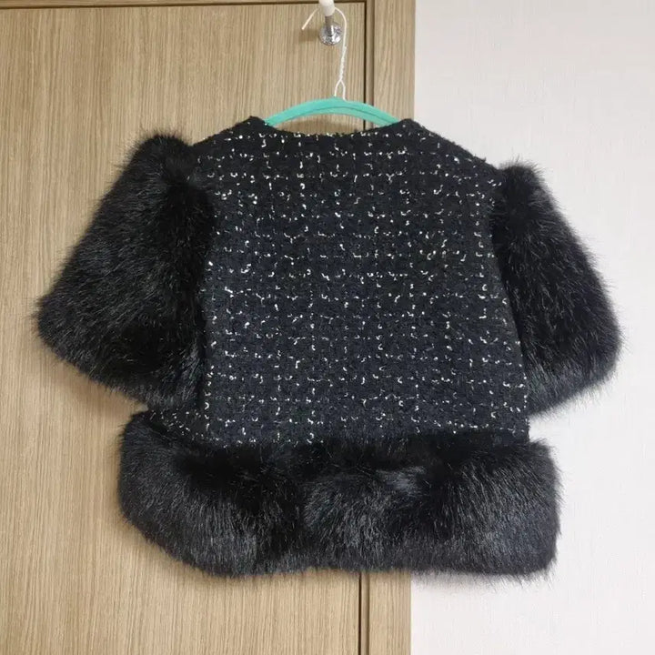 [BUNJANG] Postmonition Tweed Short Sleeve Jacket / 포스트모니션 트위드 반팔 자켓