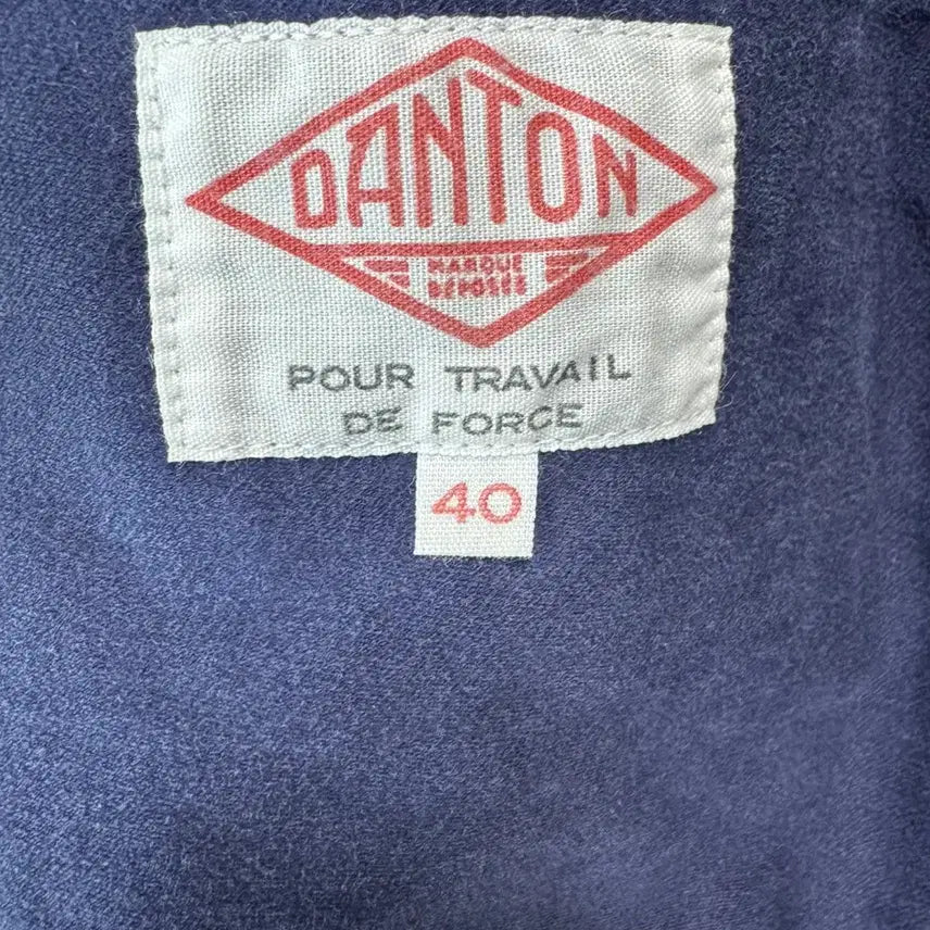 [BUNJANG] Danton French Work Jacket French Moleskin Coverall / [40] 단톤 프렌치 워크자켓 (프렌치 몰스킨 커버올)