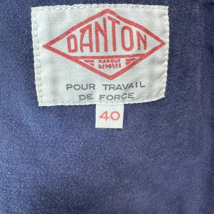 [BUNJANG] Danton French Work Jacket French Moleskin Coverall / [40] 단톤 프렌치 워크자켓 (프렌치 몰스킨 커버올)