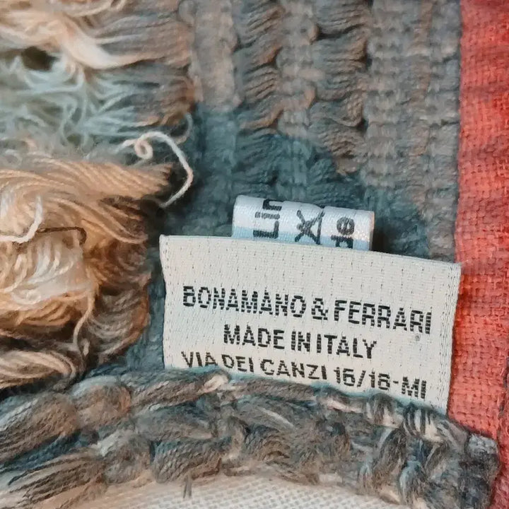[BUNJANG] Bonomano &amp; Ferrari Linen Pancho Shawl / 이태리 명품 보나마노 앤 페라리  고급판초숄/판초/린넨판초숄/프리사이즈