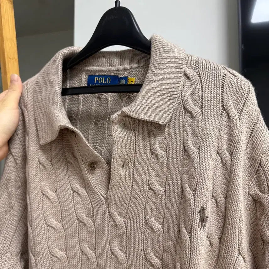 [BUNJANG] Polo Long Sleeve Polo Shirt L / 폴로 긴팔 카라티 L(105) 팝니다 새상품