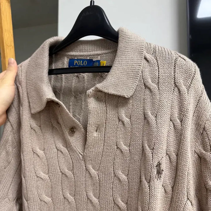 [BUNJANG] Polo Long Sleeve Polo Shirt L / 폴로 긴팔 카라티 L(105) 팝니다 새상품