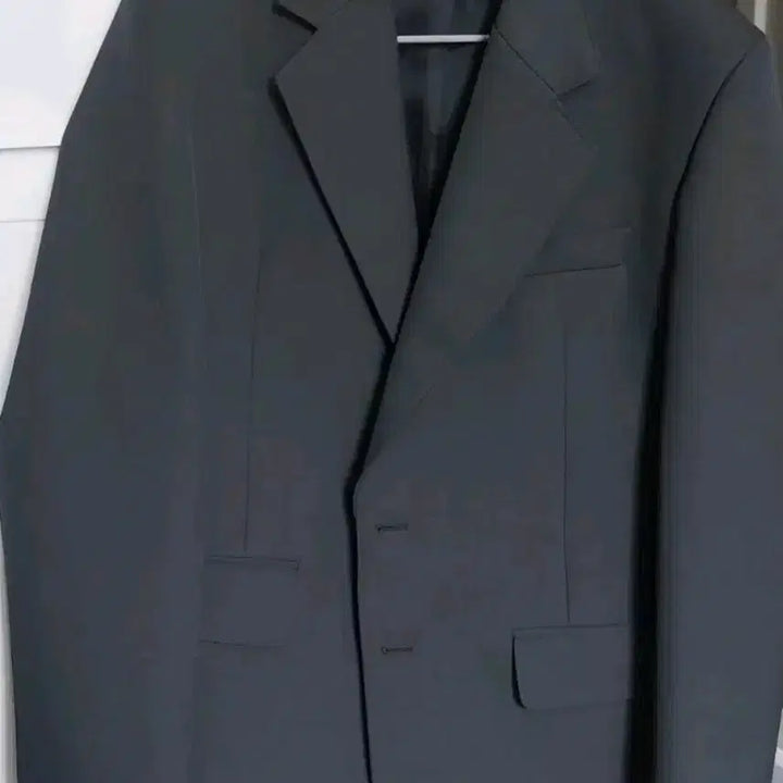 [BUNJANG] Lemaire Dark Gray Blazer Jacket / 르메르 다크그레이 블레이져 자켓.