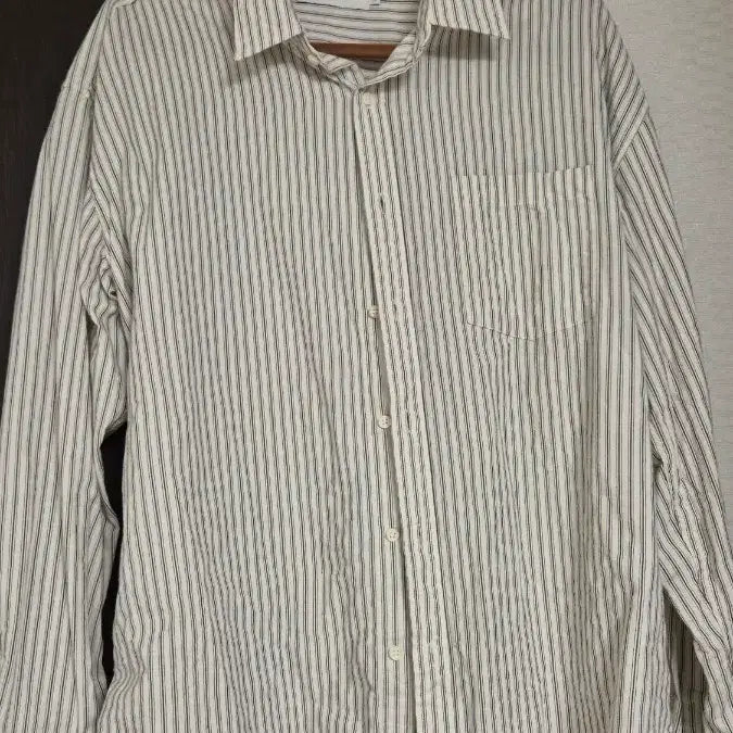 [BUNJANG] Union Blue Editor Stripe Shirt XL / 유니온블루 에디터 스트라이프 셔츠 XL