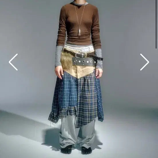 [BUNJANG] Vacant Archive Wrap Skirt / 베이컨트아카이브 vacant archive 랩 스커트 wrap skirt