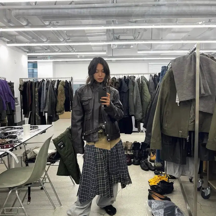 [BUNJANG] Vacant Archive Wrap Skirt / 베이컨트아카이브 vacant archive 랩 스커트 wrap skirt
