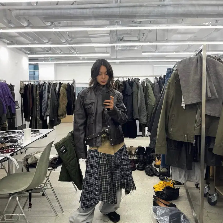 [BUNJANG] Vacant Archive Wrap Skirt / 베이컨트아카이브 vacant archive 랩 스커트 wrap skirt