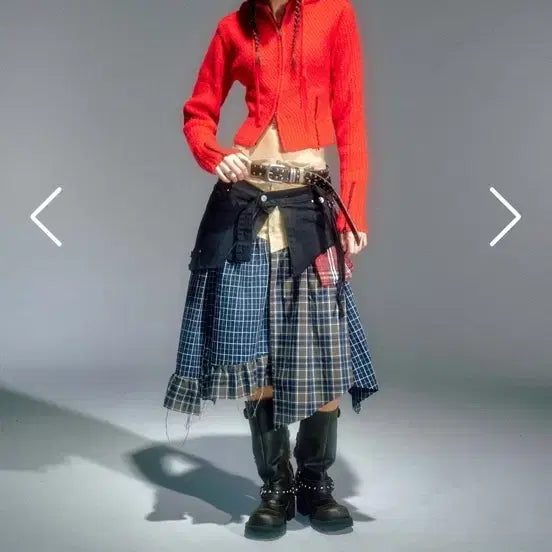 [BUNJANG] Vacant Archive Wrap Skirt / 베이컨트아카이브 vacant archive 랩 스커트 wrap skirt
