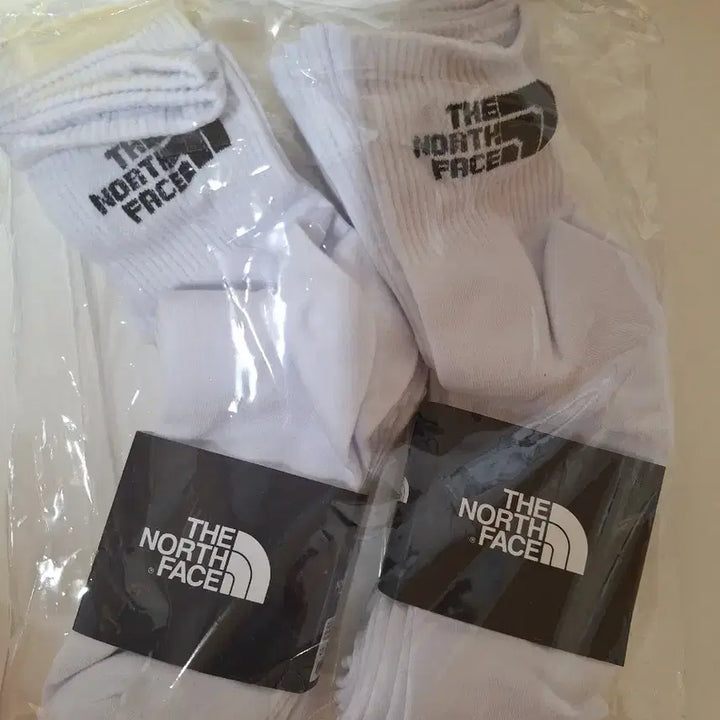 [SOLD OUT] 노스페이스 남성 흰색 양말 5켤레 2묶음 총10켤레 새상품