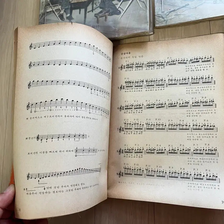 [BUNJANG] 1970s Classic Guitar Method Book Vintage Prop / 1970년대 클래식 기타교본 고서 촬영소품