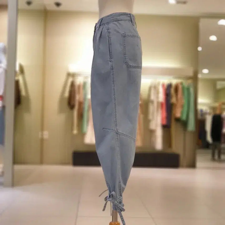 [BUNJANG] Ozssecon Denim Jogger Pants Size 38 (Waist Altered) / 오즈세컨  데님 조거 팬츠 38사이즈 새상품(허리수선)