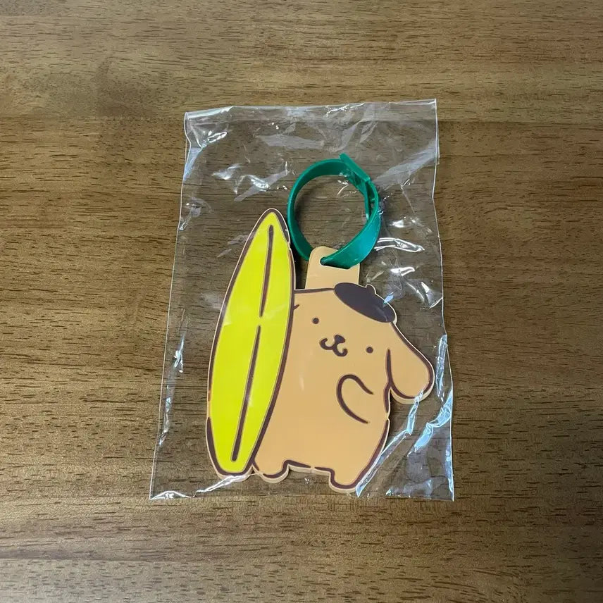 [BUNJANG] LABO-H Sanrio Tanning Pompompurin Luggage Tag / 라보에이치 산리오 태닝 폼폼푸린 콜라보 러기지택