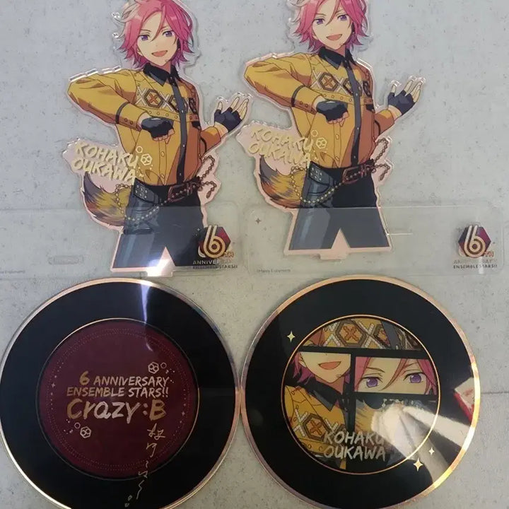 [BUNJANG] Ensemble Stars Kohaku Oukawa 6th Anniversary Acrylic Stand / 앙스타 오우카와 코하쿠 6주년 아크릴 스탠드