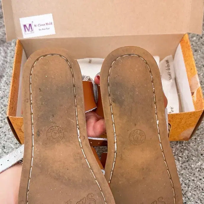 [BUNJANG] Saltwater Tan Color Sandals UK3 (225mm) / 정품 솔트워터 풀박스 탄컬러 UK3 225사이즈