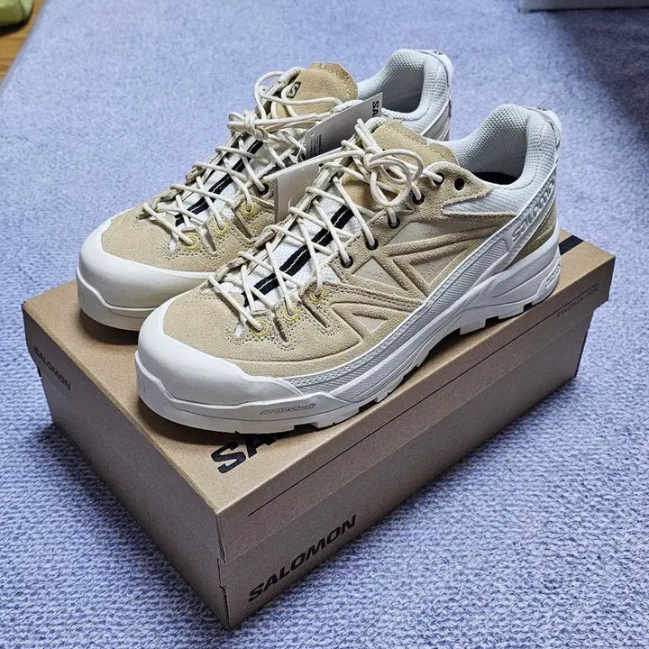 [BUNJANG] Salomon X-ALP LTR Vanilla Ice Almond Buff Shoes / [270] 살로몬 X-ALP LTR 바닐라 아이스 아몬드 버프