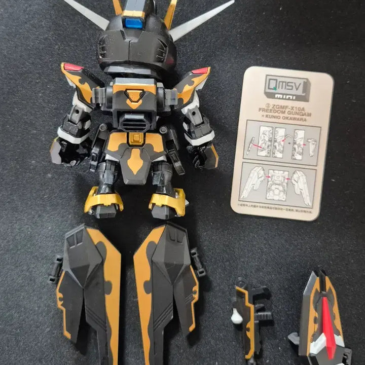 [BUNJANG] QMSV MINI Freedom Gundam 5th Anniversary / QMSV MINI 프리덤 건담 5주년