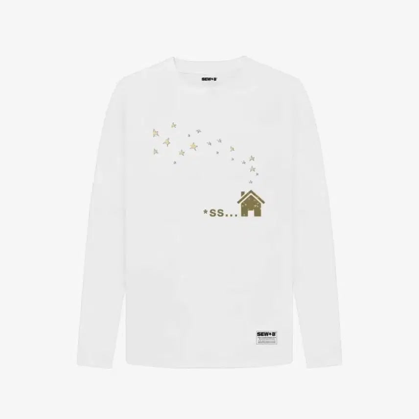 [BUNJANG] SSODAM OVERFIT HOME.SS.. Long Sleeve T-Shirt / 쏘비 오버핏 HOME.SS.. 긴팔티