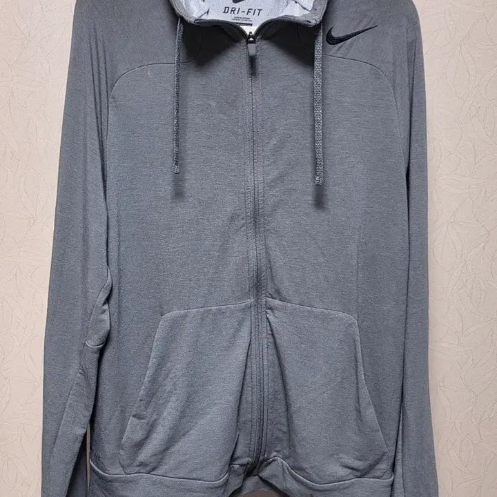 [BUNJANG] Nike Hooded Zip-Up Sweatshirt XL Gray / 나이키 후드집업 105
