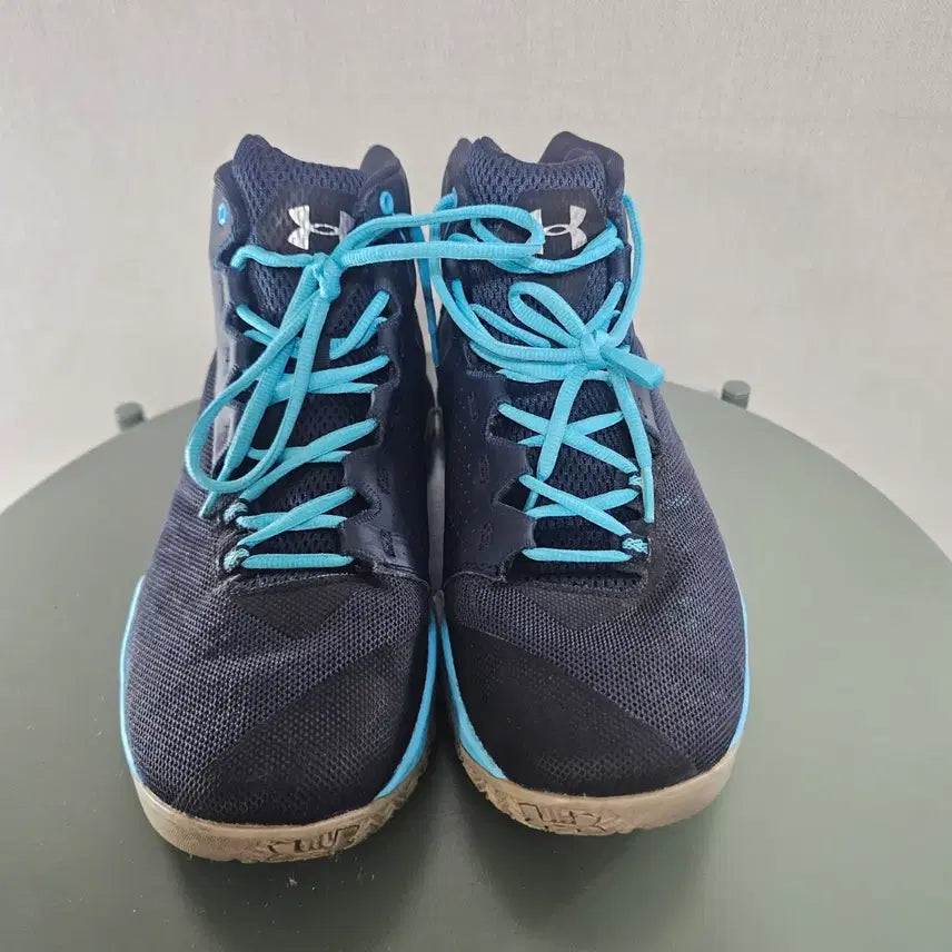 [BUNJANG] Under Armour Longshot Basketball Shoes Navy/Blue - Size 280 / 280언더아머 보이스롱샷 농구화 네이비/블루 -881